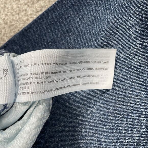 Hollister Low Rise Flare Vintage Stretch Womens Jeans Denim Dark Wash Size 14R - Picture 5 of 9